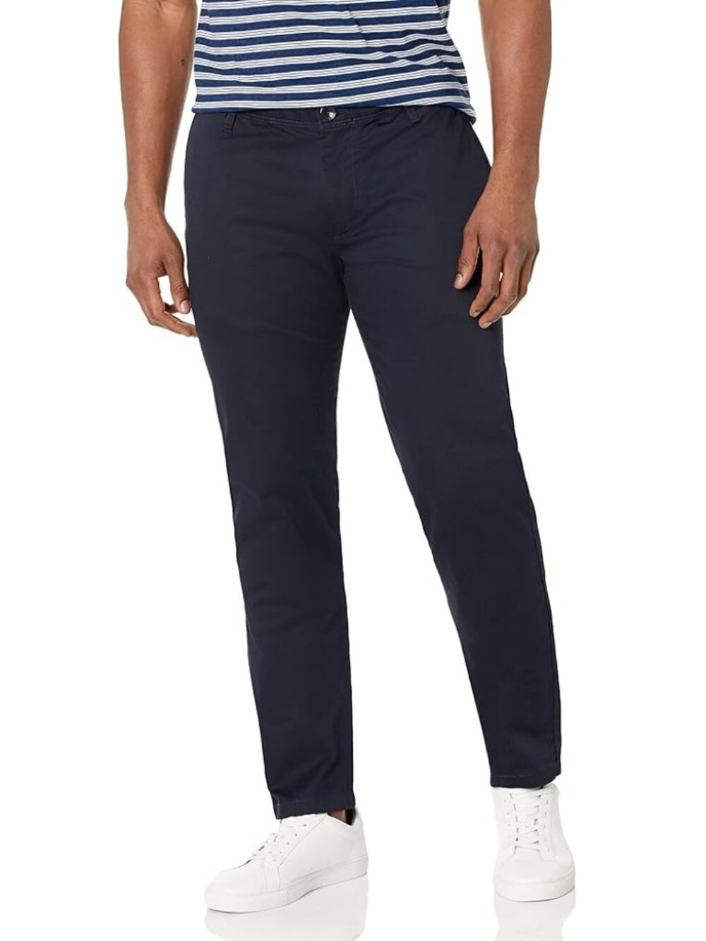 Armani Exchange Men’s Slim Navy Stretch Trousers Size L